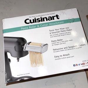 Cuisinart pasta roller attachment to standmixer